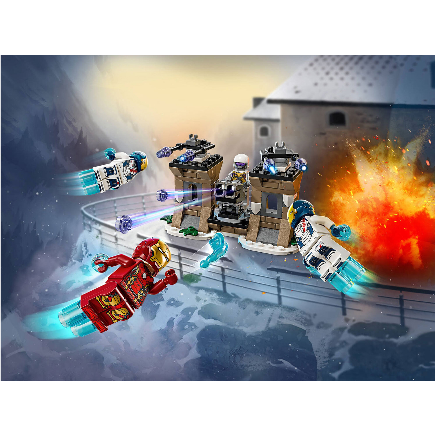 Конструктор LEGO Marvel Super Heroes Железный человек 135 дет. - фото 8
