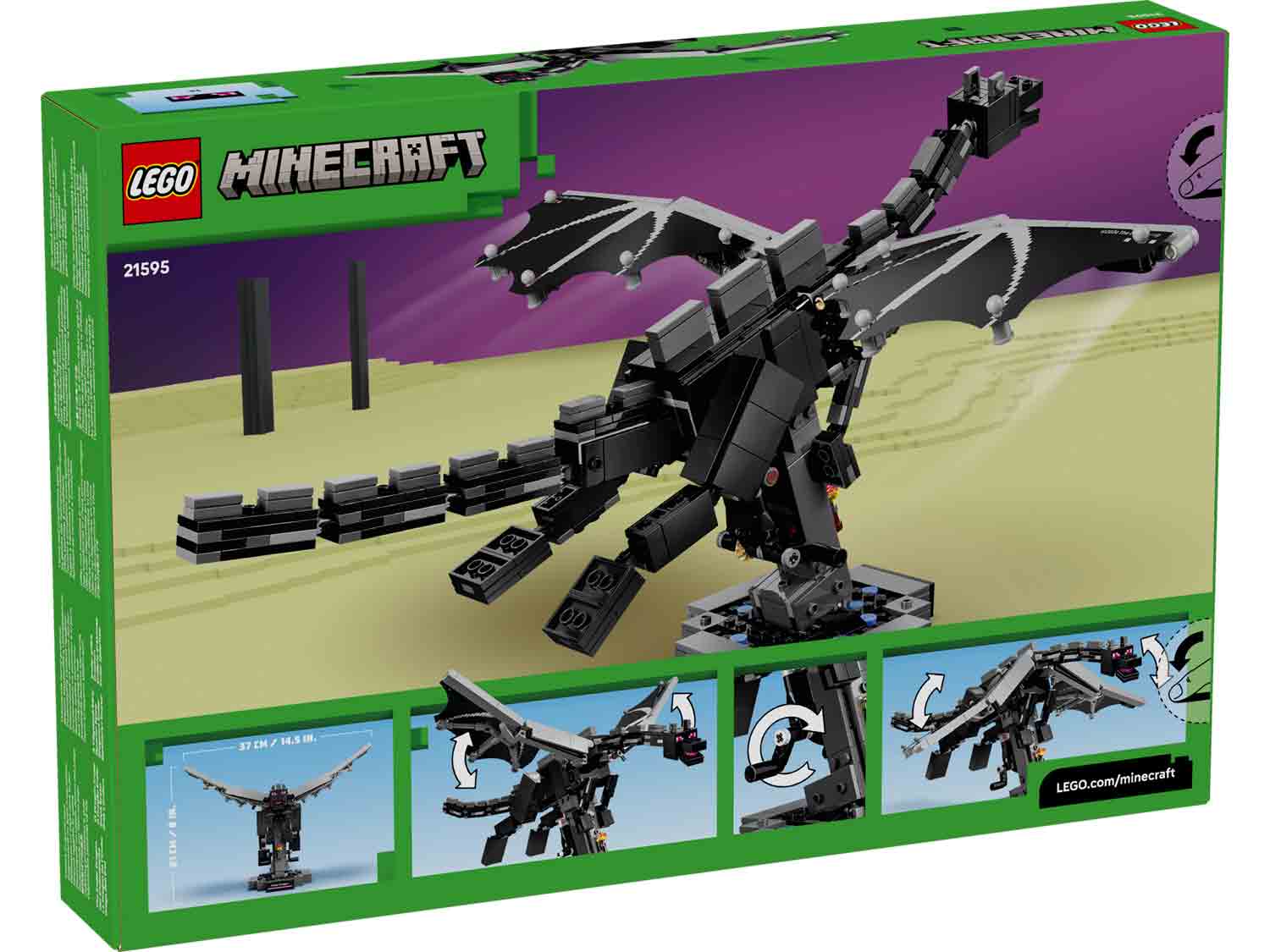 Конструктор LEGO Minecraft Эндер 710 дет. - фото 10