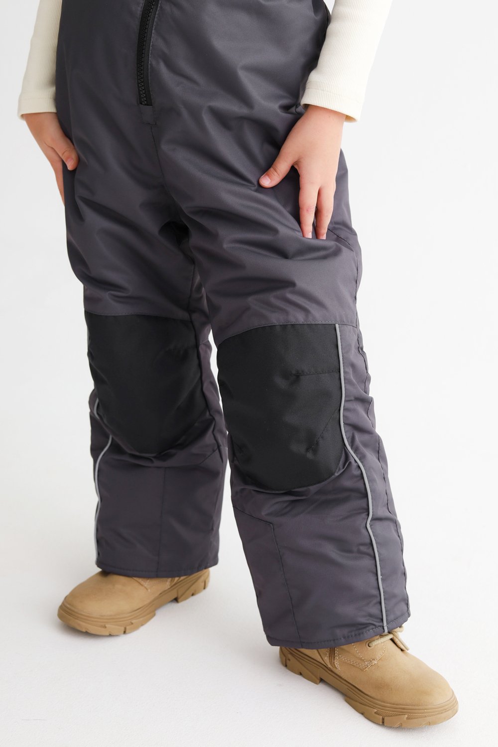 Полукомбинезон MINIDINO MDW1-IW005/0Полукомбинезон зимний SUPER олово - фото 7