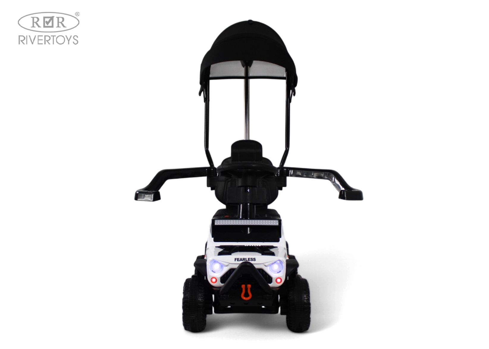 Электромобиль RIVERTOYS G009GG-WHITE С пультом ДУ - фото 4