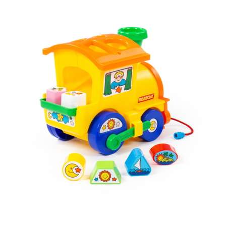 Игрушка Полесье Занимательный паровоз 6189