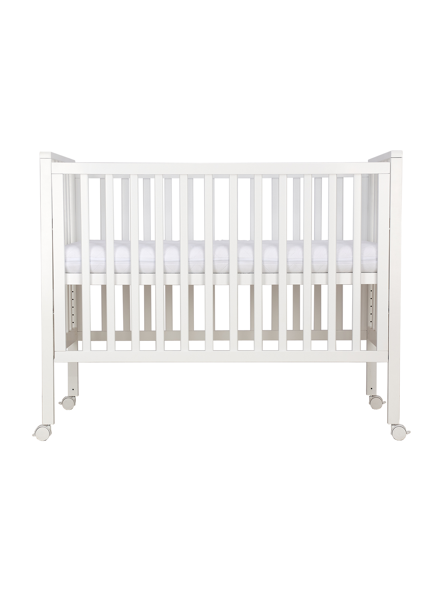 Детская кроватка Sweet Baby Luna с матрасом, без маятника (белый) - фото 12