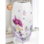 Ваза Elan Gallery Лаванда 3 л 12.5х12.5х28 см квадрат