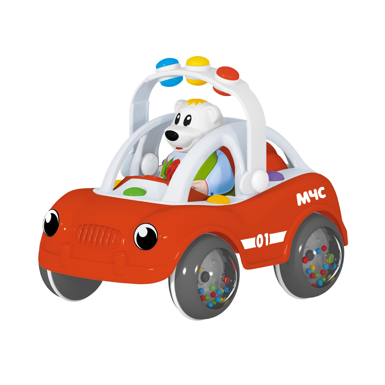 Пожарная машина STELLAR Машинка Ватрушка.Пожарная - фото 1