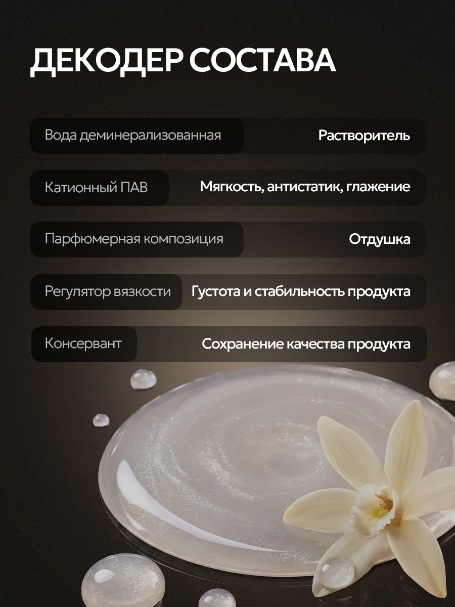 Кондиционер SEPTIVIT SPECIAL Tobacco Vanilla 1 л - фото 12