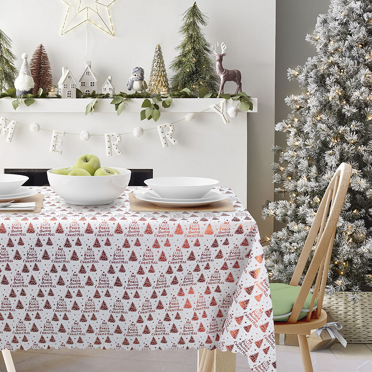 Скатерть BRAVO 120х140 новогодняя - фото 2