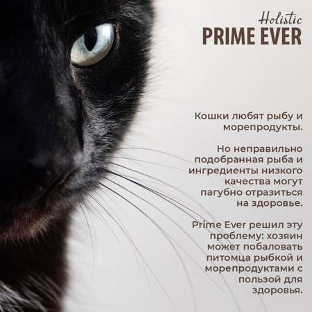 Корм для кошек Prime Ever 80г цыпленок с овощами в желе влажный