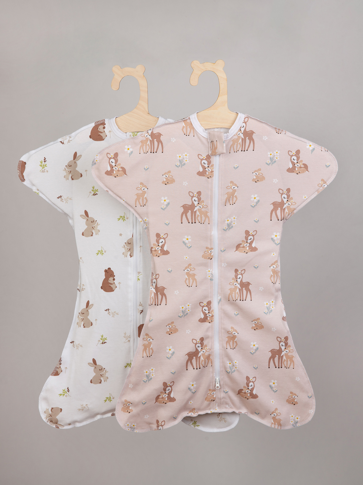 Изображение товара Конверт пеленальный кокон inlovery 2 шт многоцветный для новорожденных