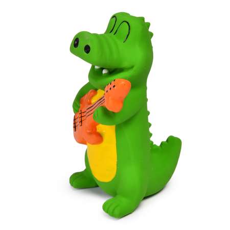 Игрушка для собак Nobby Пищалка Крокодилы музыканты в ассортименте 67212