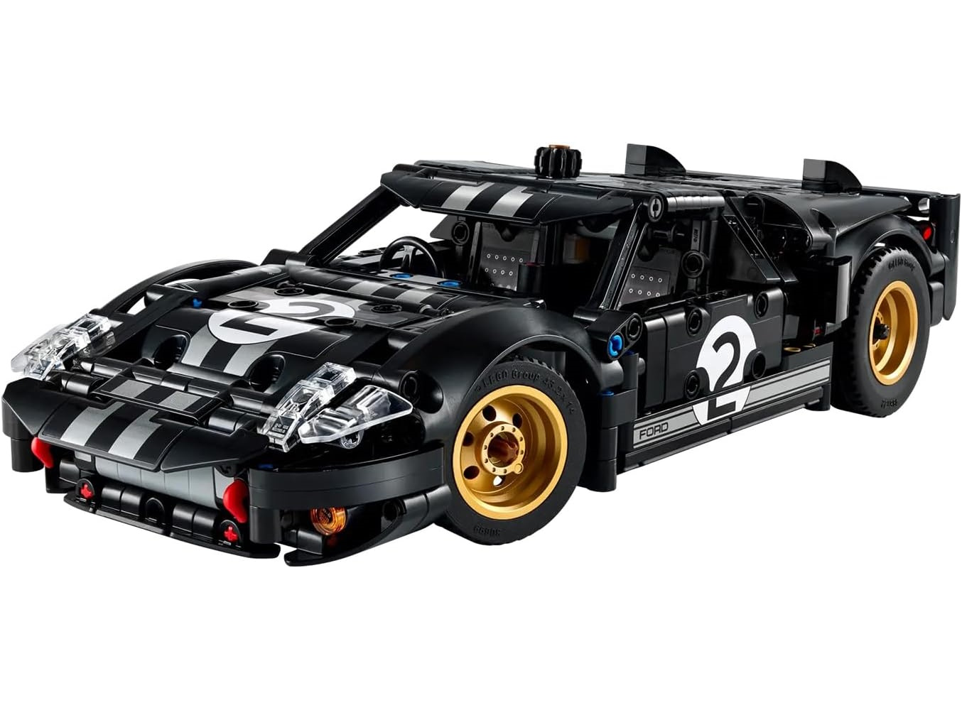 Конструктор LEGO Technic Ford GT40 MKII 1966г 793 дет. - фото 2