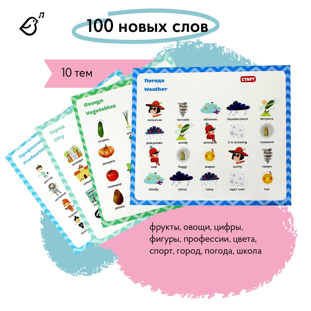 Книга интерактивная VoiceBook Мой первый английский Скоро в школу 20005 - фото 2
