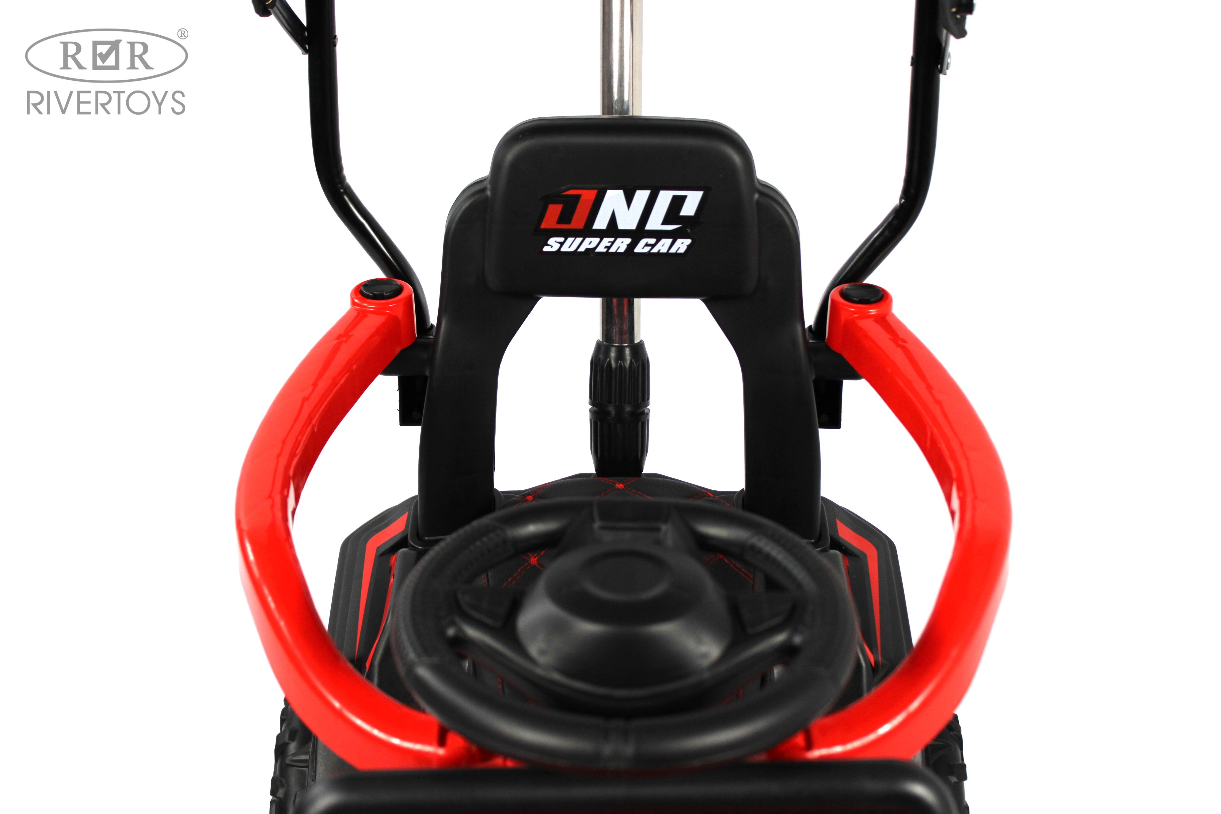 Электромобиль RIVERTOYS G005GG-RED С пультом ДУ - фото 4