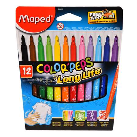 Фломастеры MAPED 12 цв.