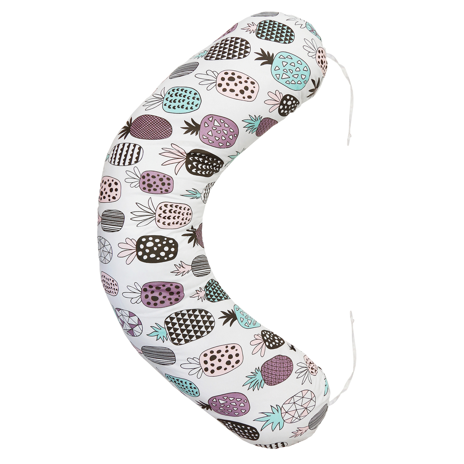 Наволочка Amarobaby Ананасики на подушку для беременных - фото 1