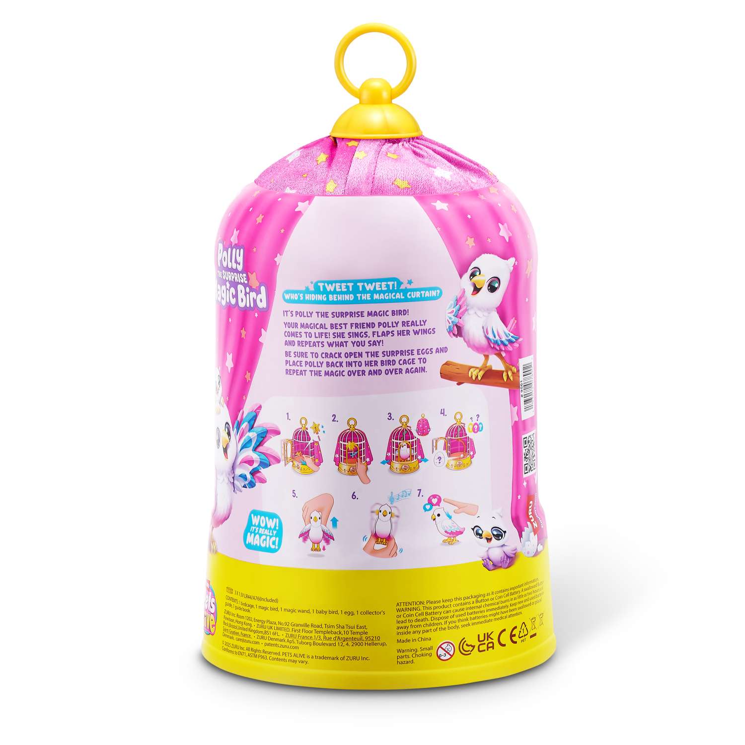 Игровой набор Zuru Pets Alive Волшебная птичка - фото 18