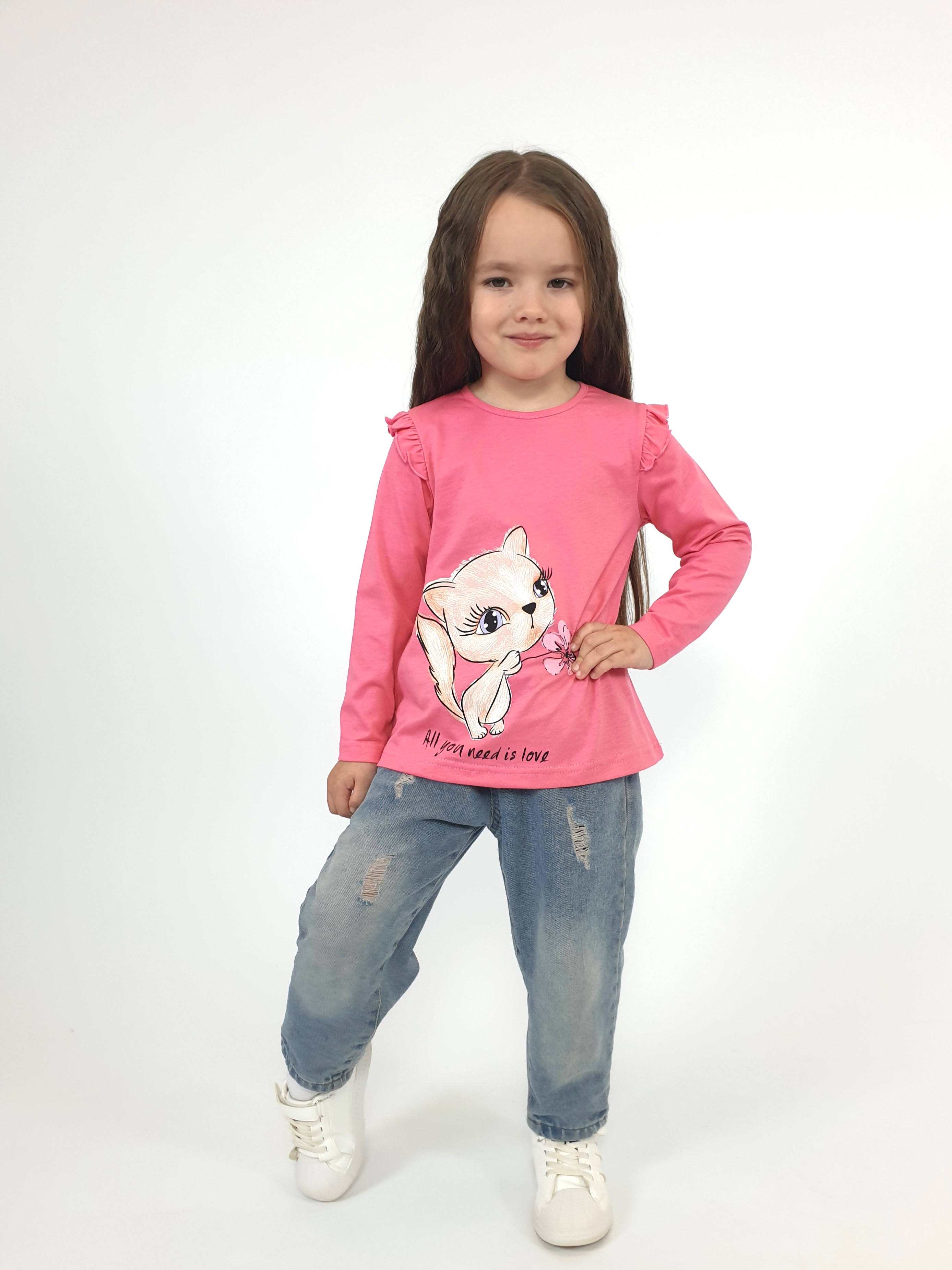 Лонгслив Luneva 4-107-3. - фото 1