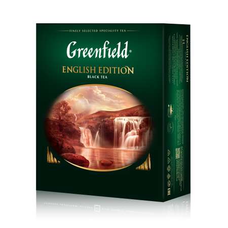 Чай Greenfield English Edition 100 пакетиков