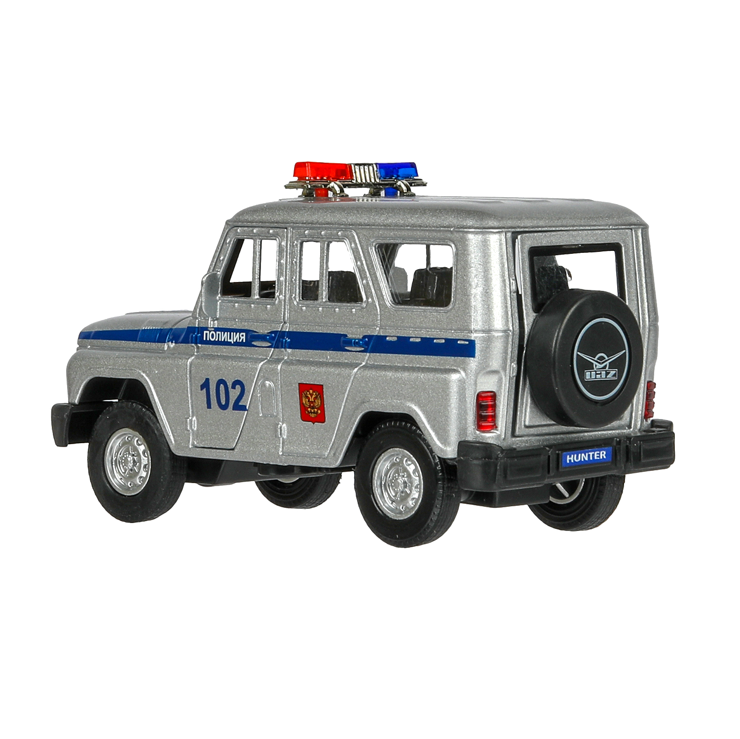 Полицейская машина Технопарк УАЗ 392255 - фото 10
