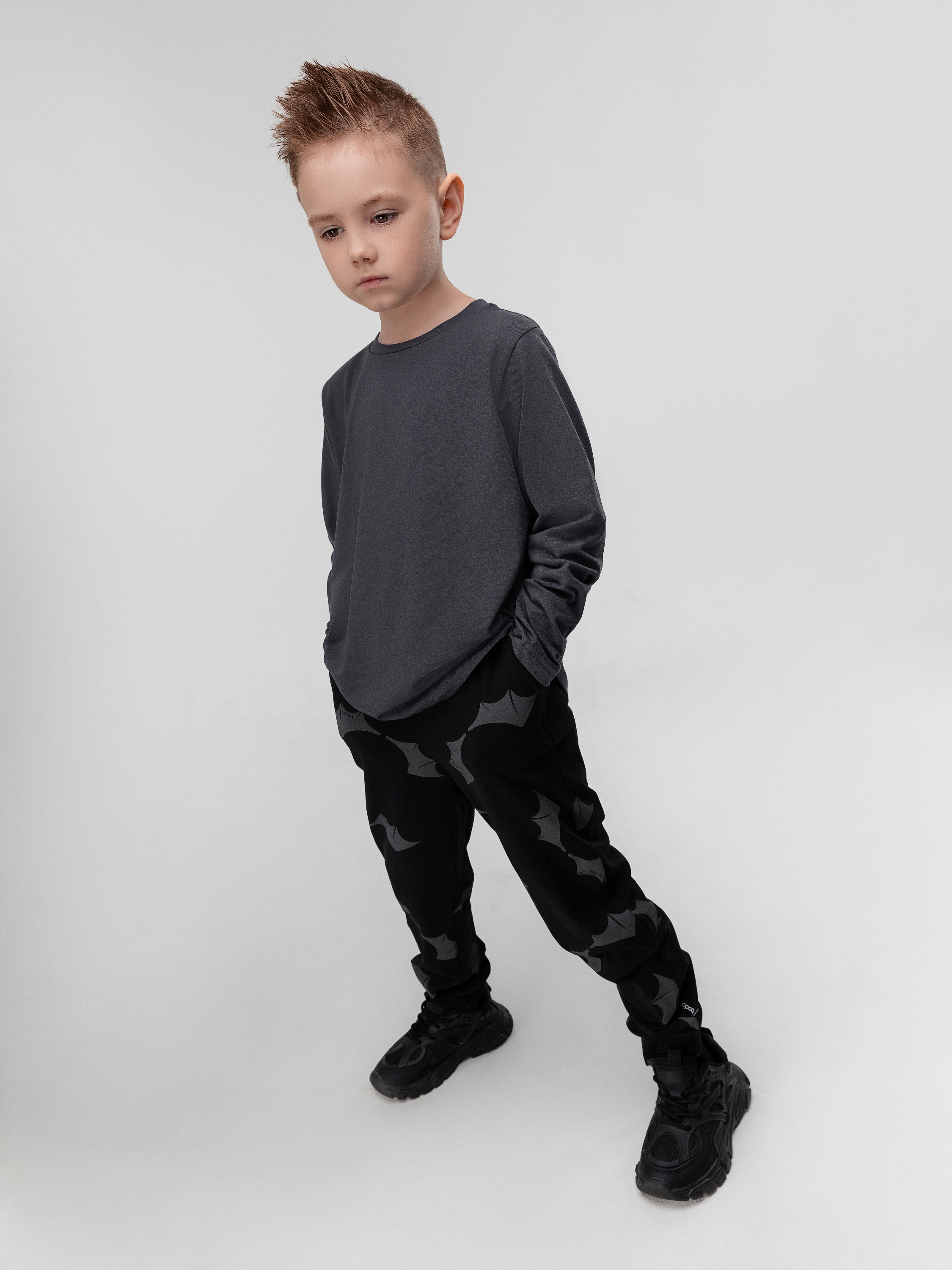 Брюки спортивные Bodo 6-360МU_черный (темно-серый) - фото 4