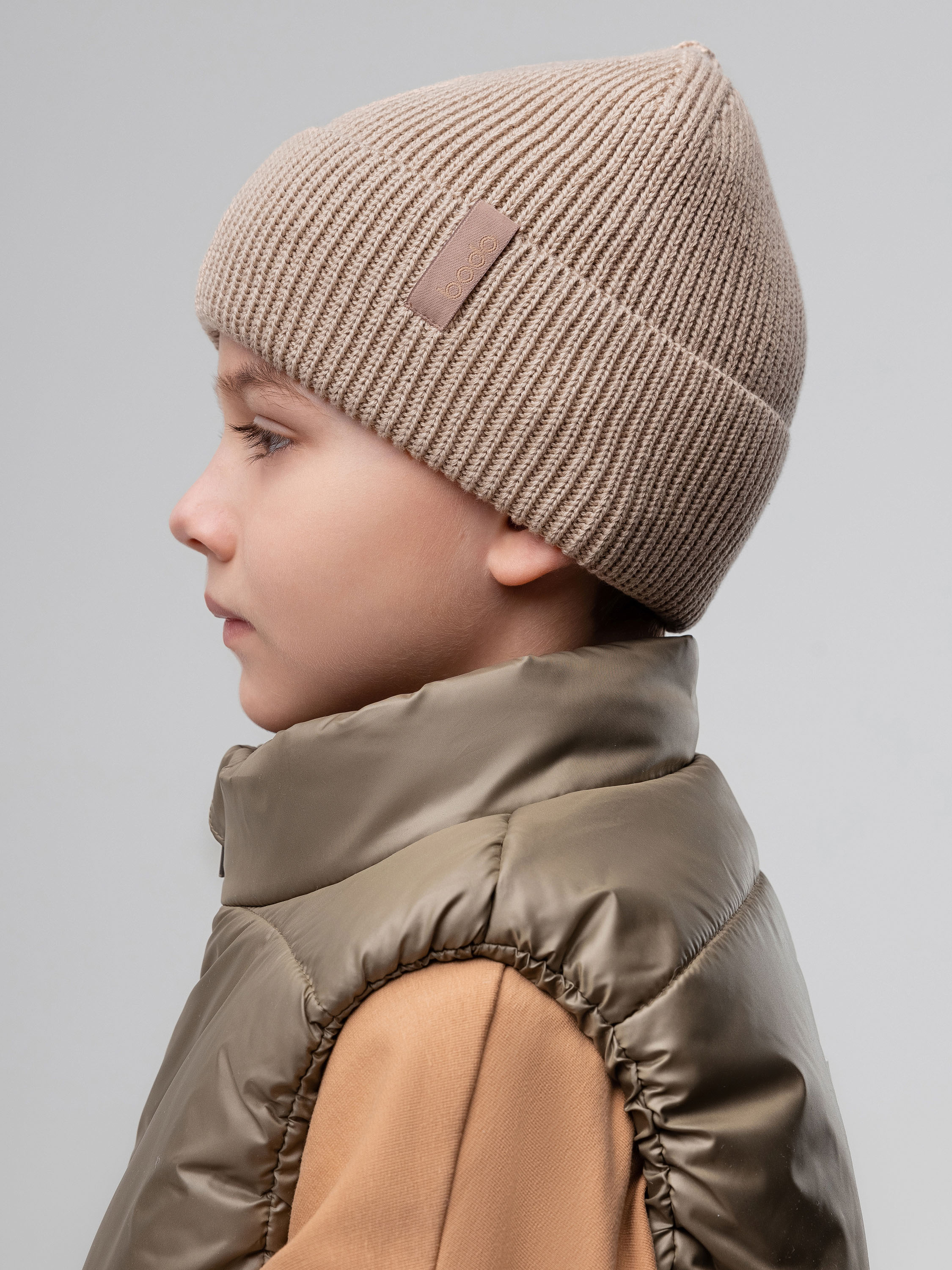 Шапка Bodo 10-415MU_бежевый - фото 6