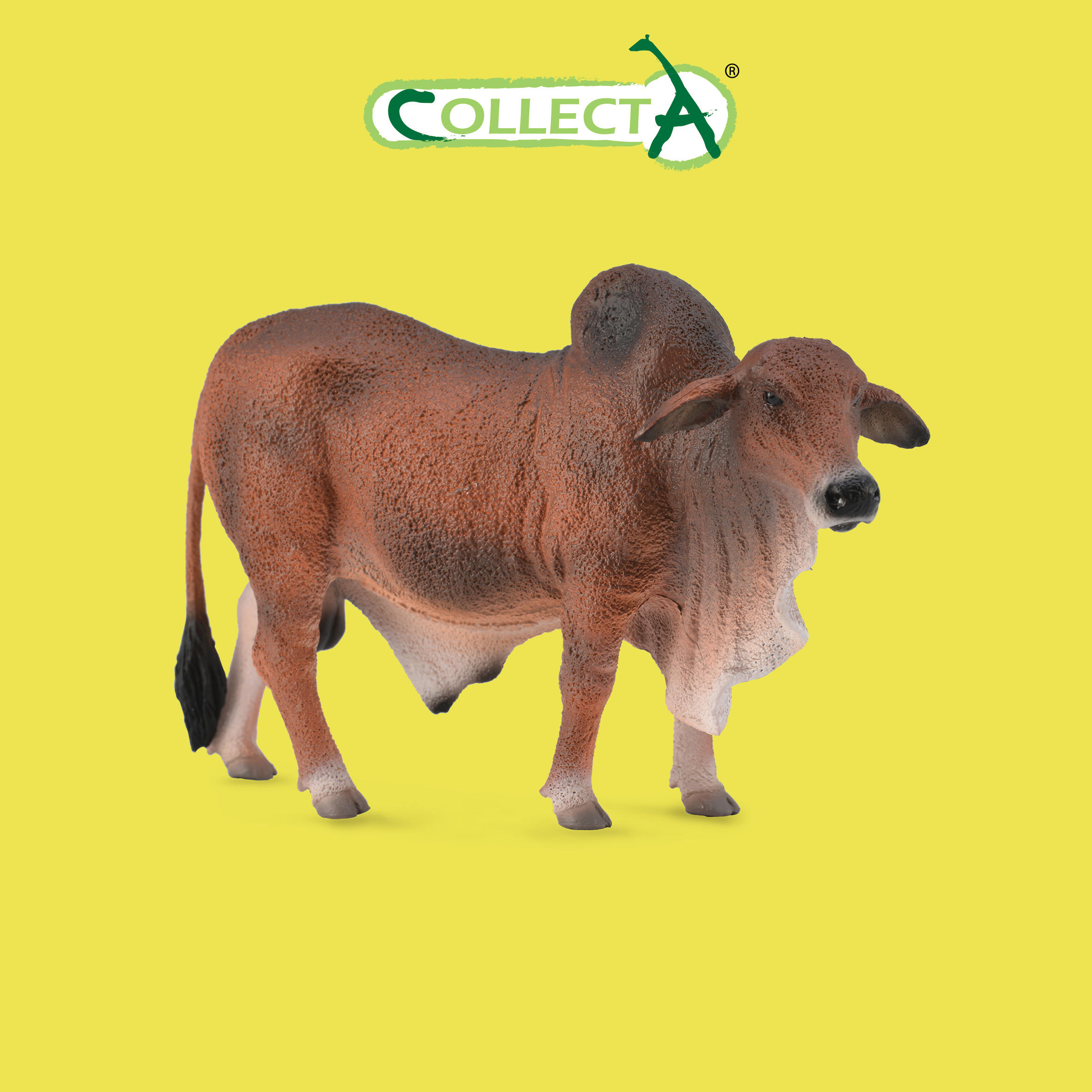Фигурка Collecta Красный брахманский бык - фото 1