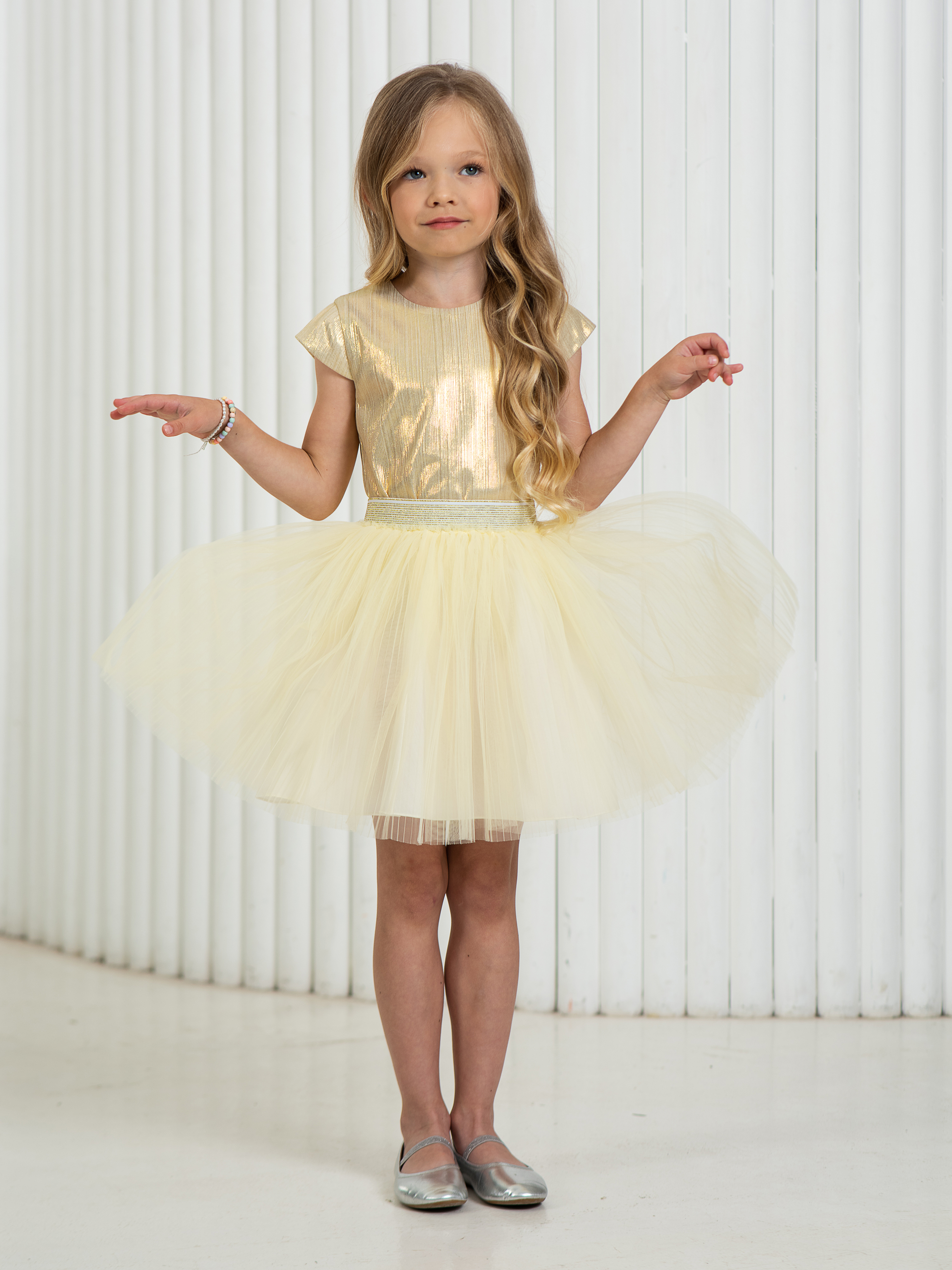 Юбка LisaWeta S-142 желтый - фото 4