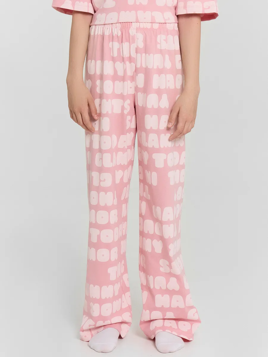 Пижама Mark Formelle (Марк Формэль) 567747/текст на пыльной розе - фото 5