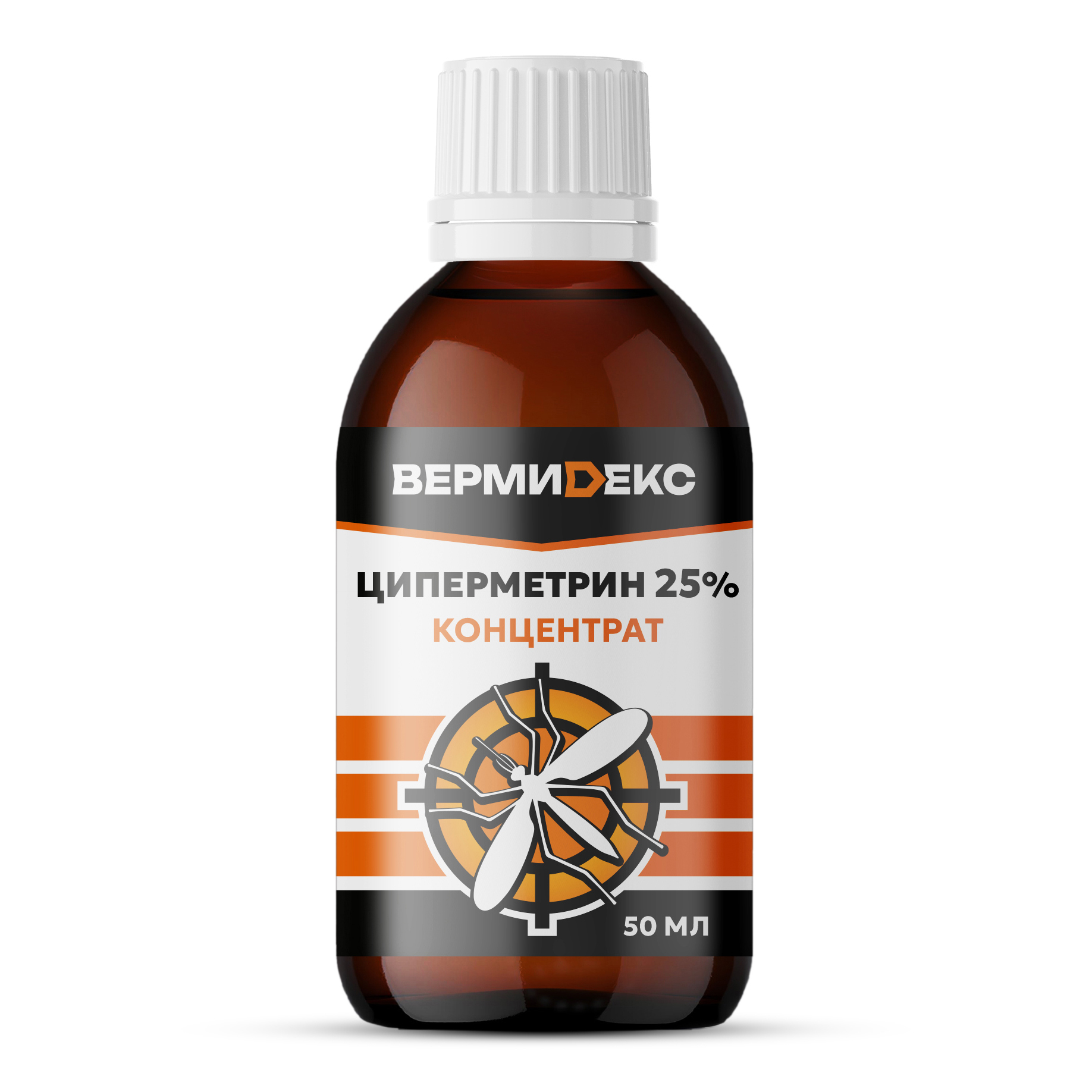 Циперметрин ВЕРМИДЕКС отрава от блох и комаров, 50 мл - фото 7