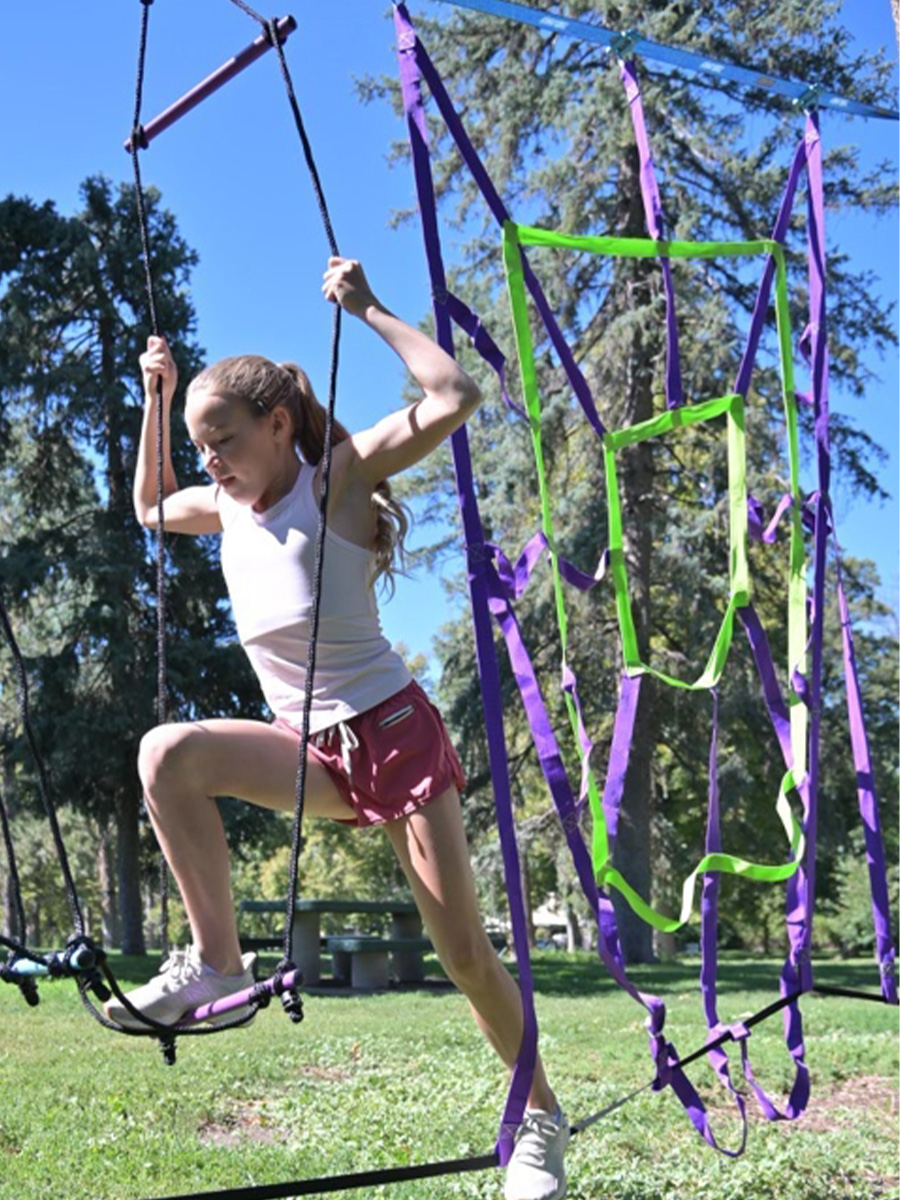 Активная игра Hape Ниндзя Полоса препятствий 17м - фото 1