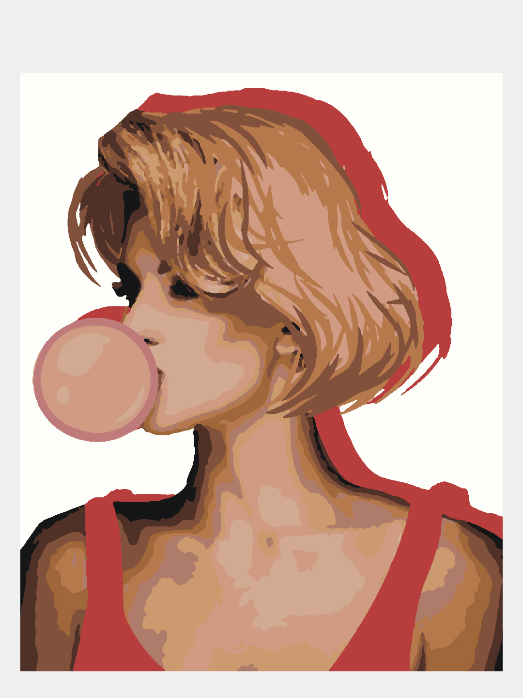 Картина по номерам Selfica Дерзкая - фото 1