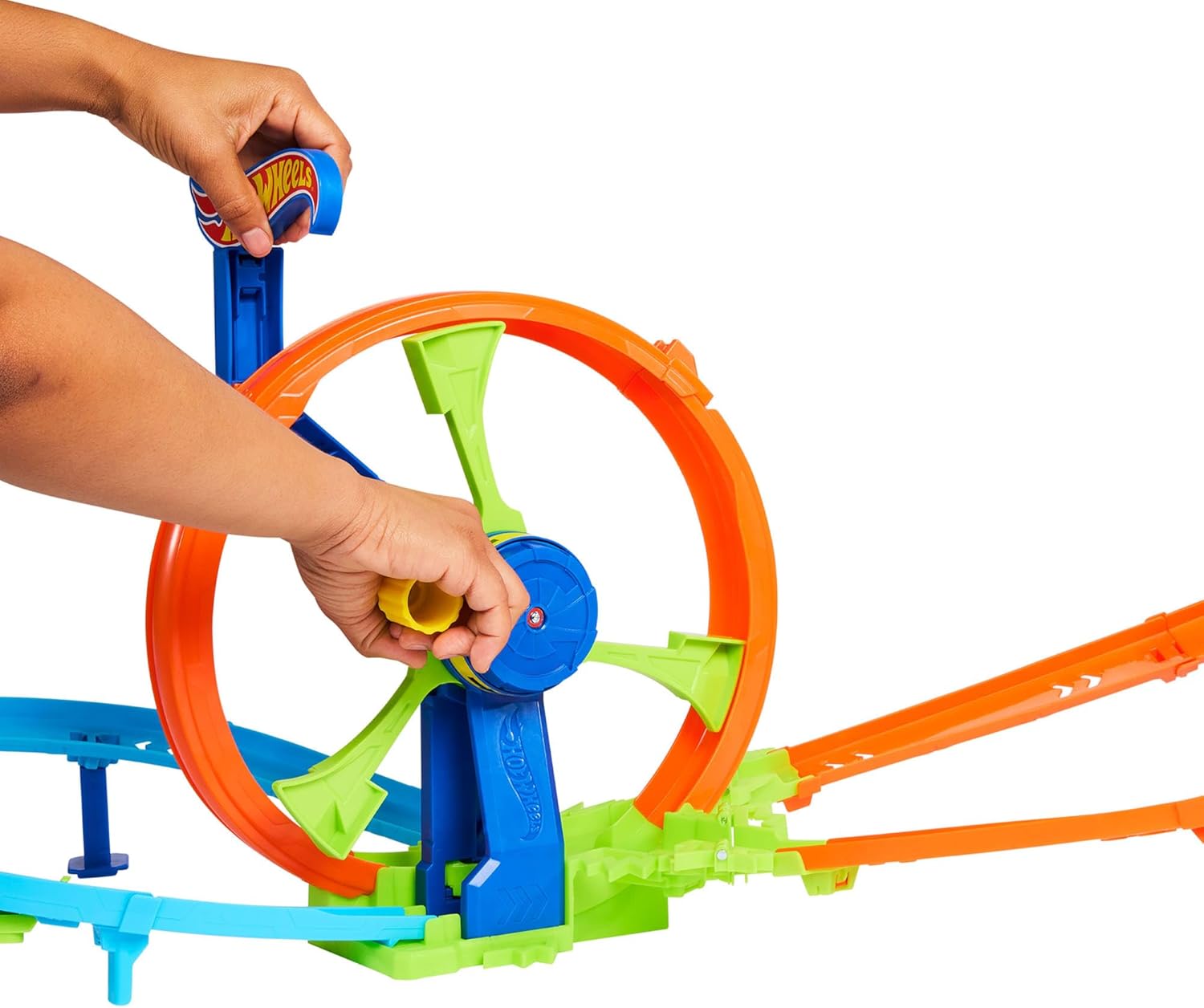 Трек Hot Wheels Колесо Кривошип Краш JBX65 - фото 3