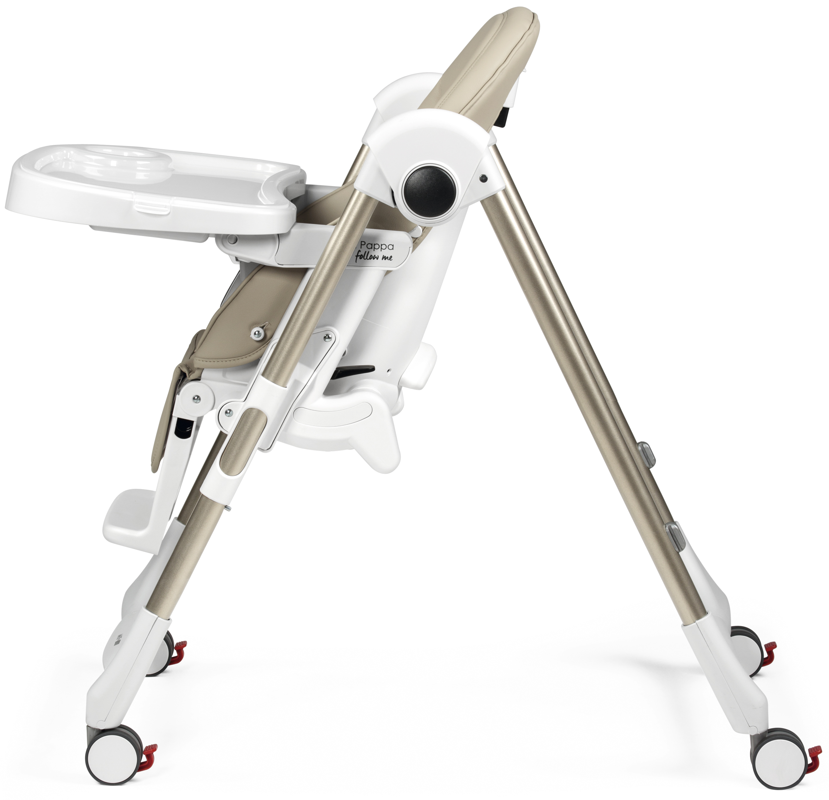 Стульчик для кормления Peg-Perego Prima Pappa Follow Me бежевый - фото 10