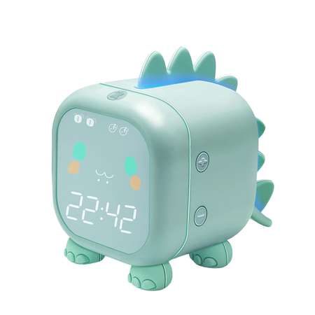 Детский электронный будильник LaLa-Kids Динозавр