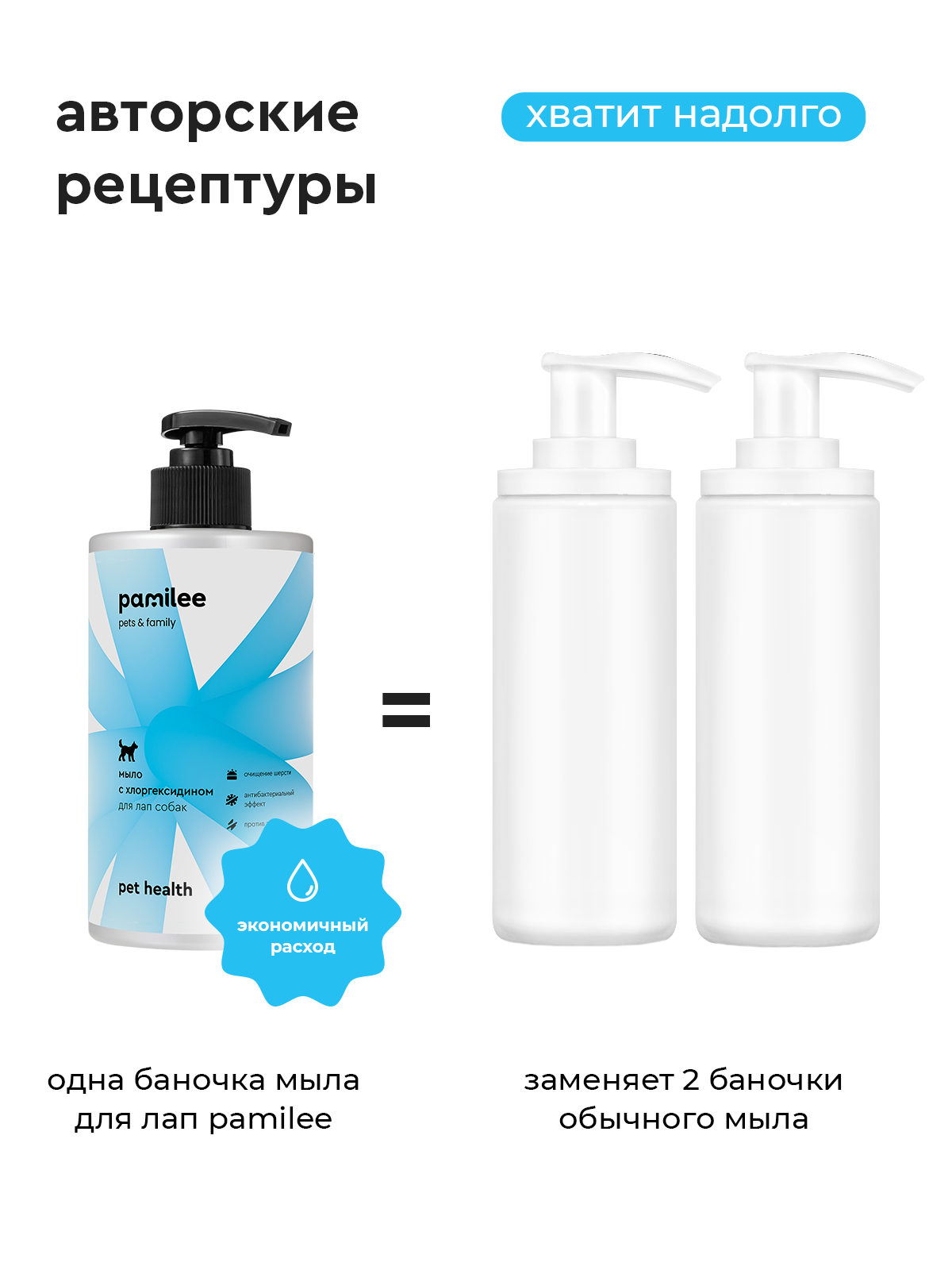 Мыло для лап Pamilee с хлоргексидином - фото 9