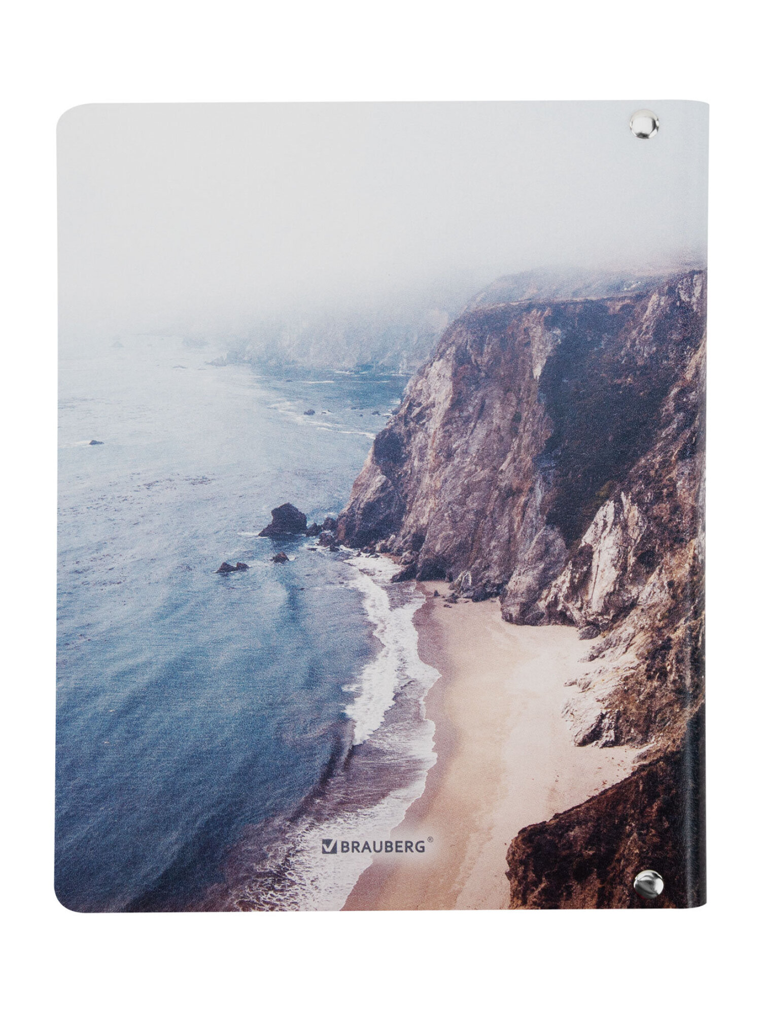 Тетрадь со сменным блоком Brauberg клетка 120 лист. - фото 10