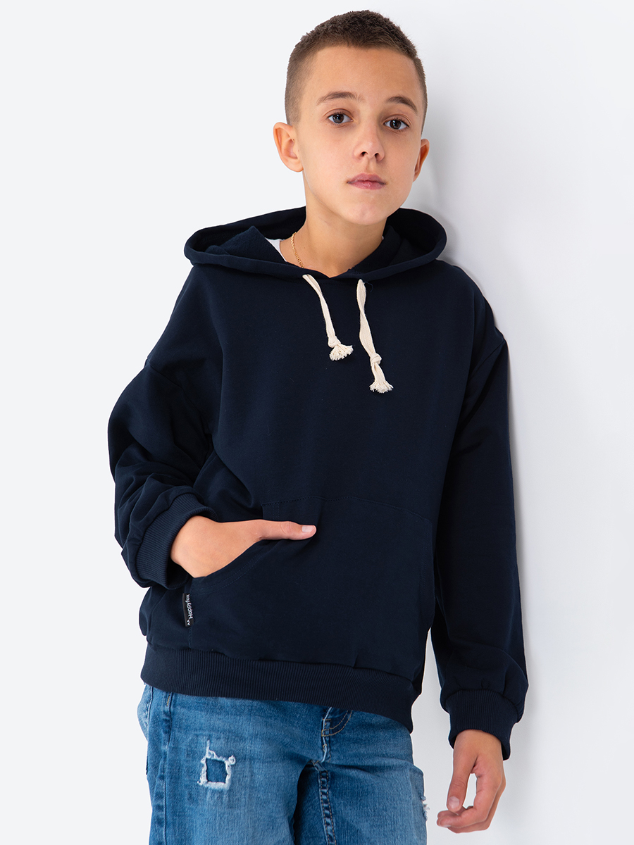 Худи HappyFox HF00158т.синий - фото 1