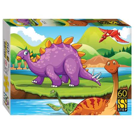 Пазл Step Puzzle Динозавры классический в ассортименте