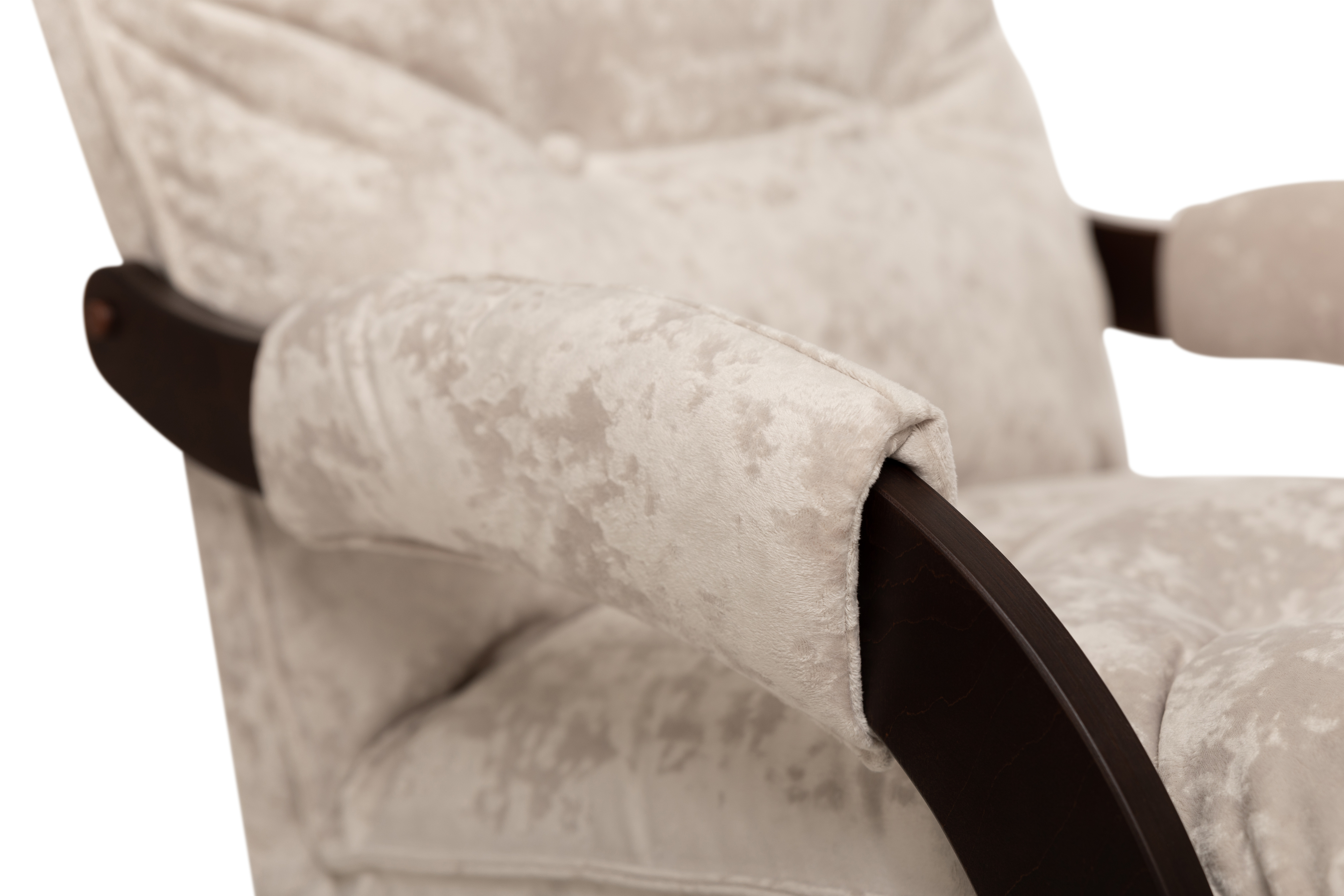 Кресло-качалка Leset Луно бежевый - фото 10