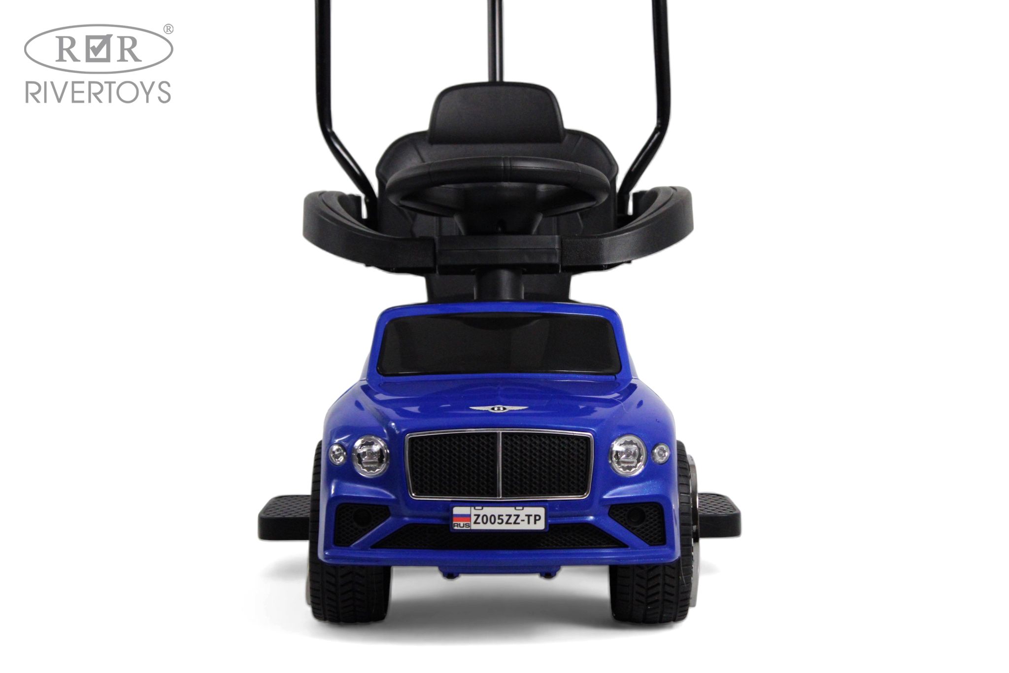 Каталка RIVERTOYS Z005ZZ-TP-BLUE синий - фото 13