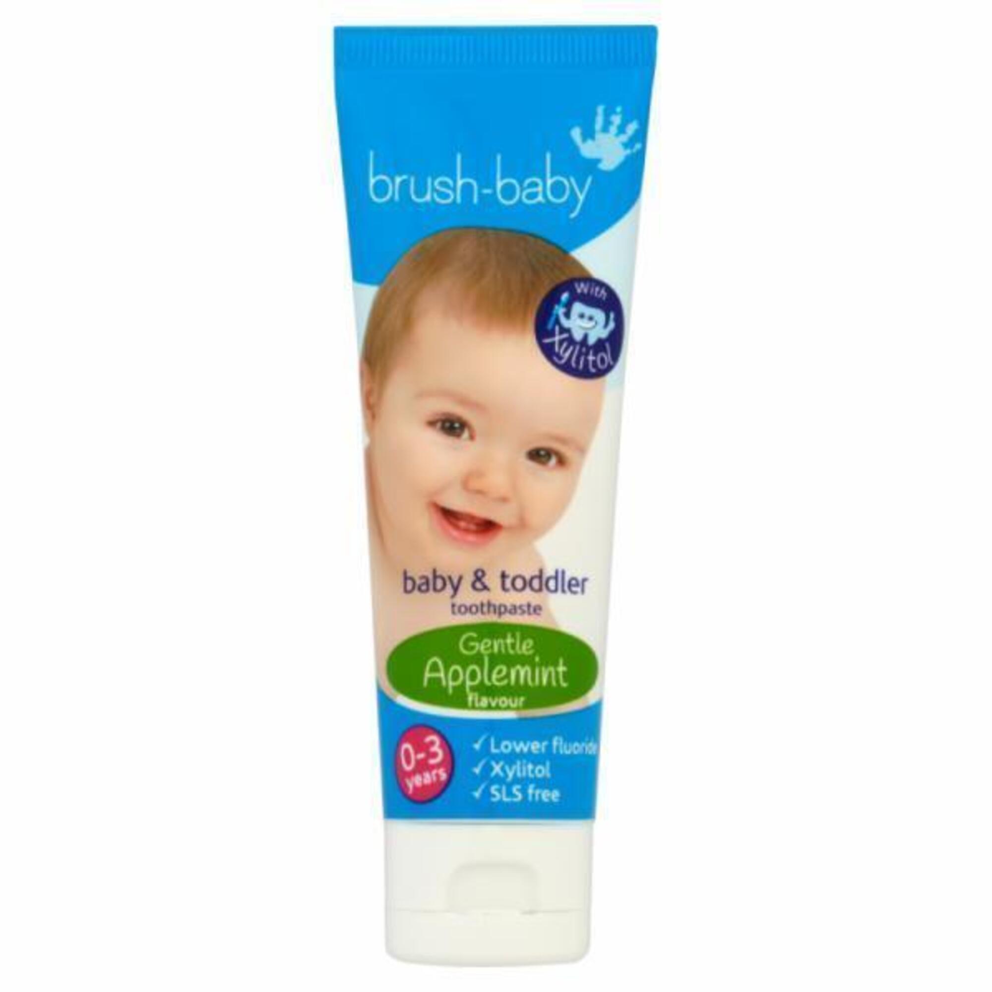 Зубная паста Brush-Baby яблоко - фото 1