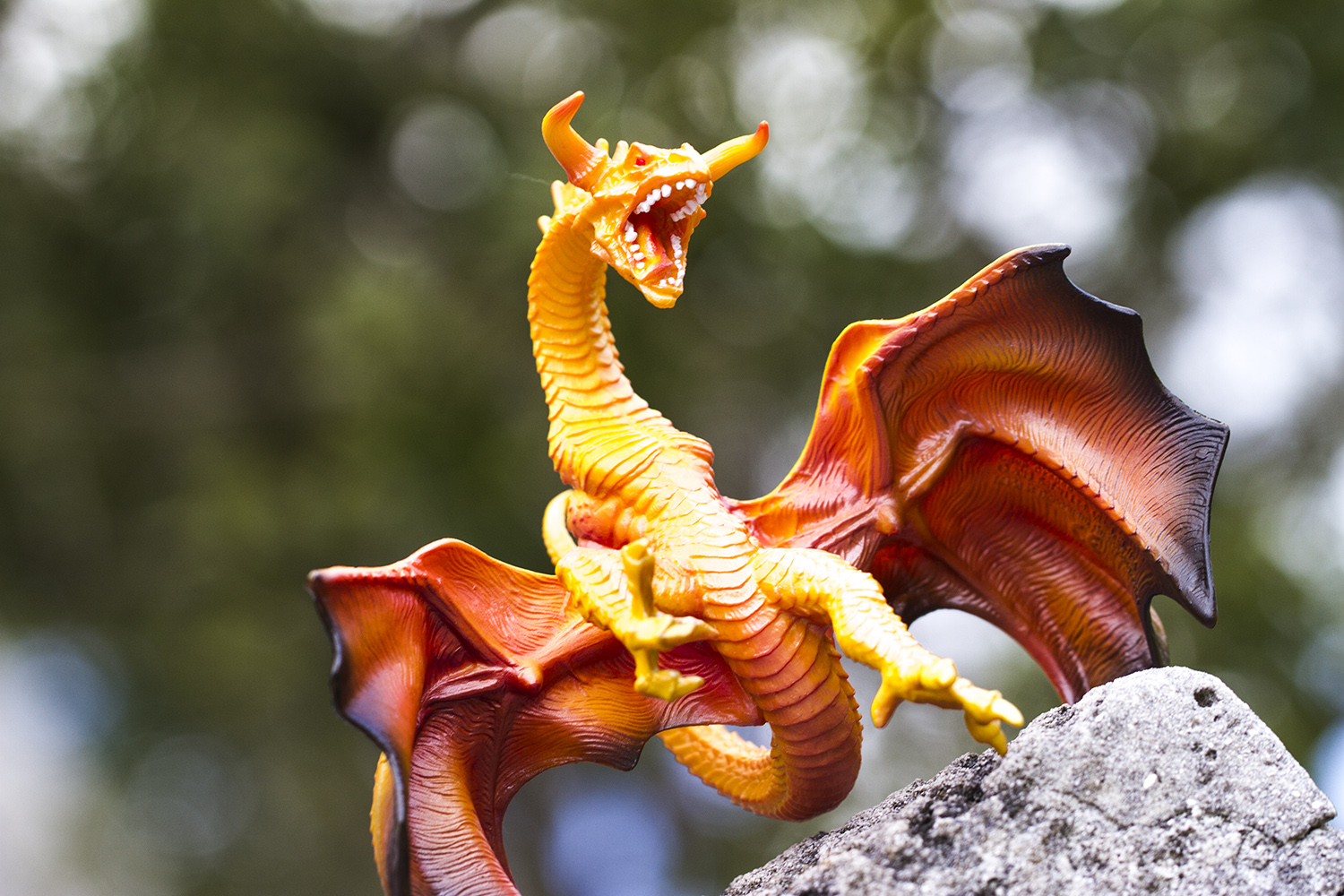 Фигурка Safari Ltd. Дракон огненной лавы, XL - фото 1