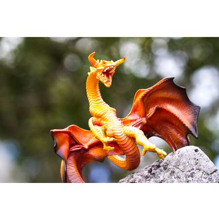 Фигурка Safari Ltd. Дракон огненной лавы, XL