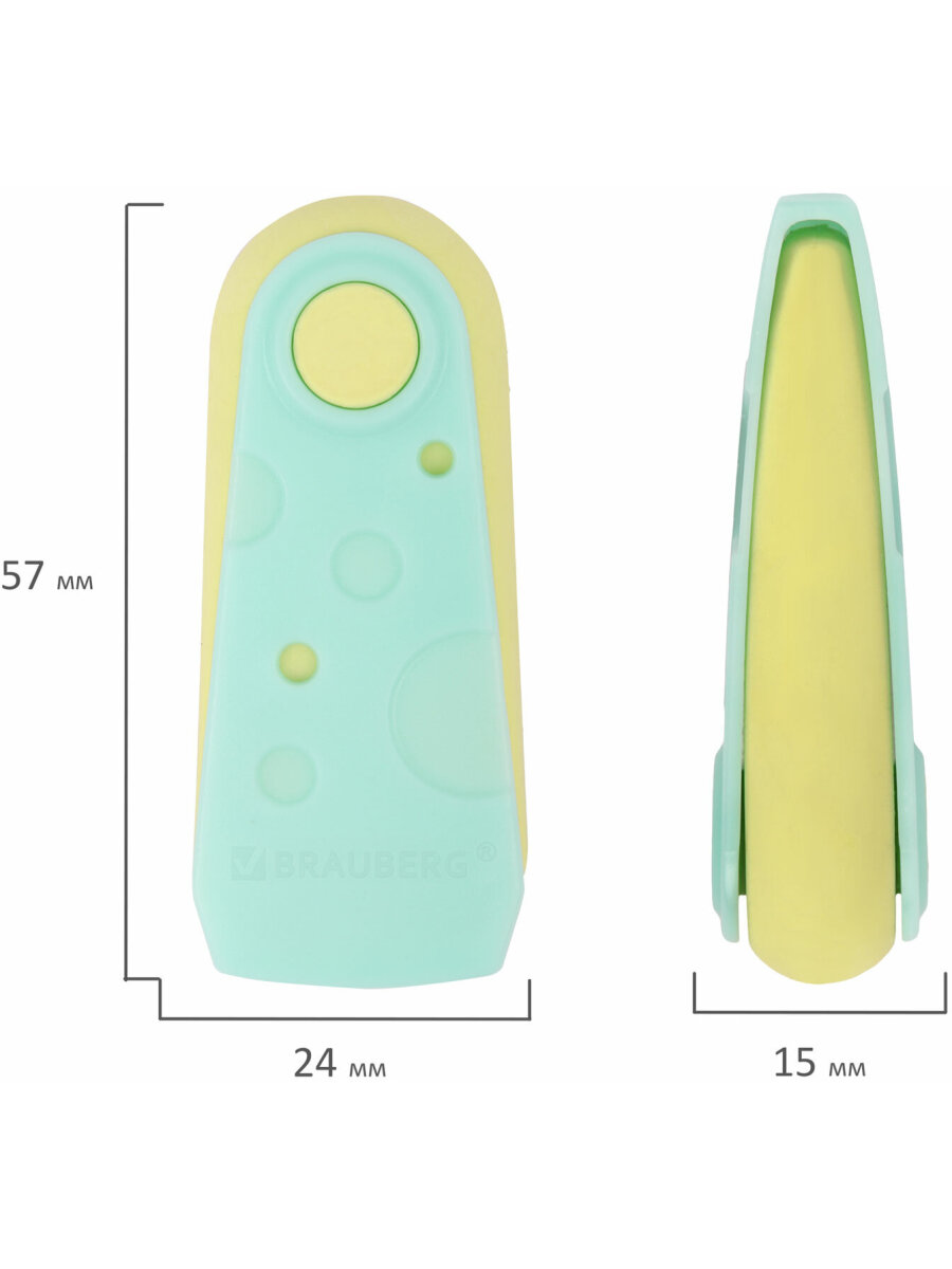 Ластик Brauberg 3 шт. - фото 17