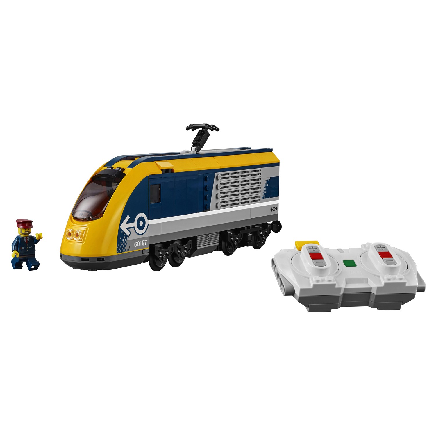 Конструктор LEGO City Trains Пассажирский поезд 677 дет. - фото 16