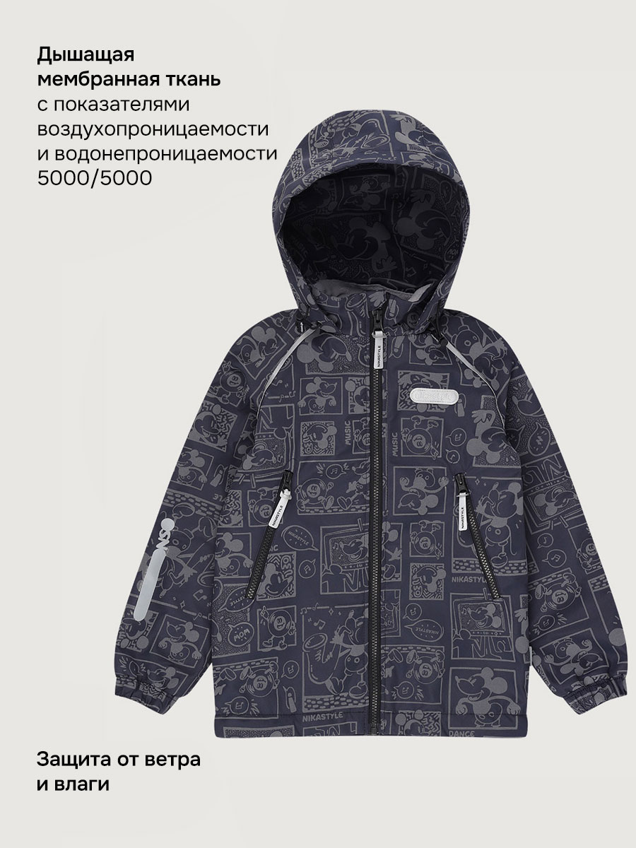 Ветровка NIKASTYLE 4л2326 антрацит - фото 4