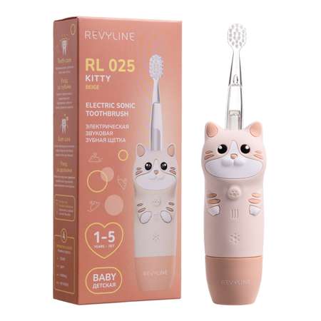 Зубная щетка электрическая Revyline Kitty от 1 года
