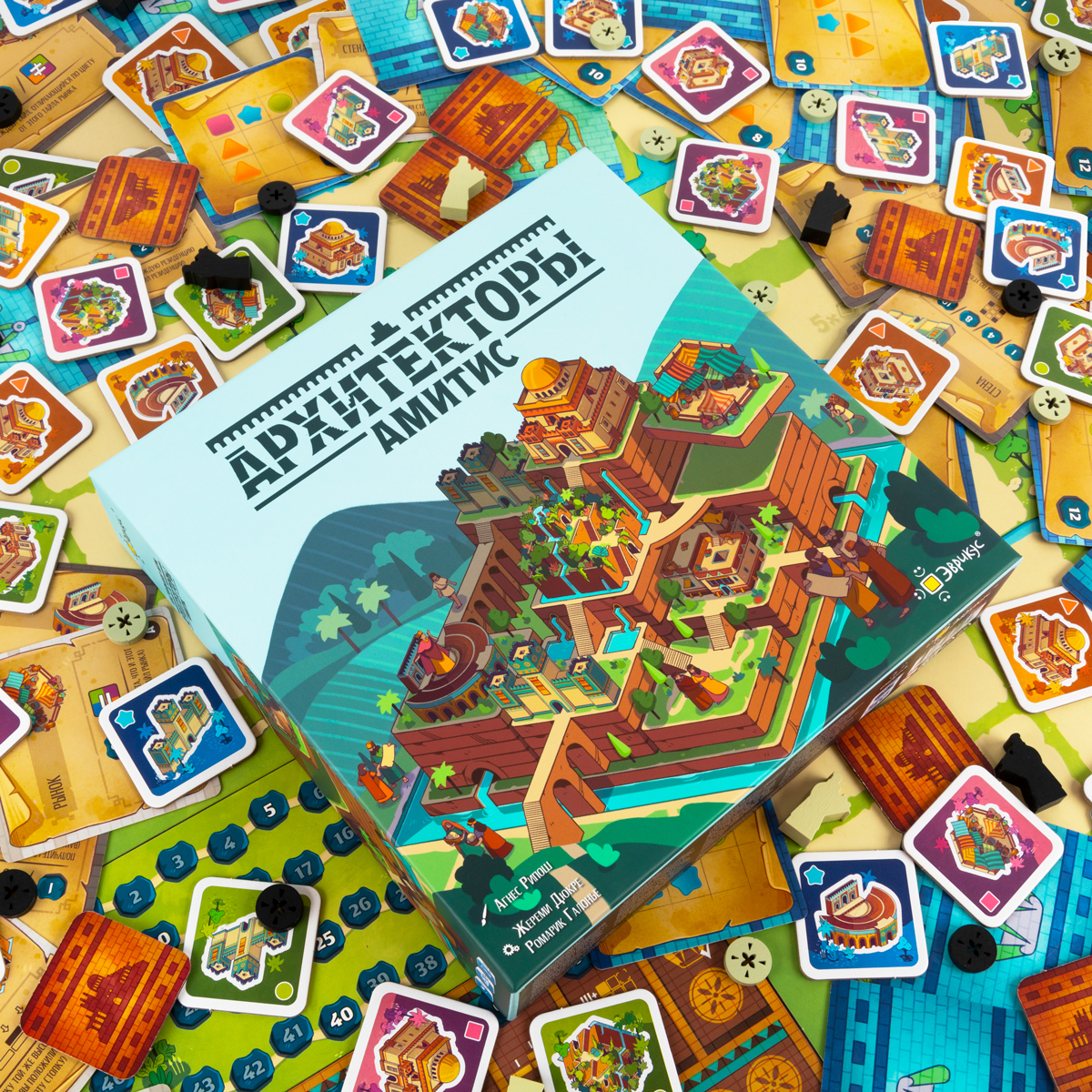 Настольная игра Эврикус "Архитекторы Амитис" - фото 11