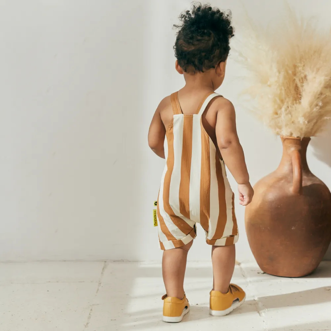 Комбинезон Happy Baby 88114-brown stripe - фото 3