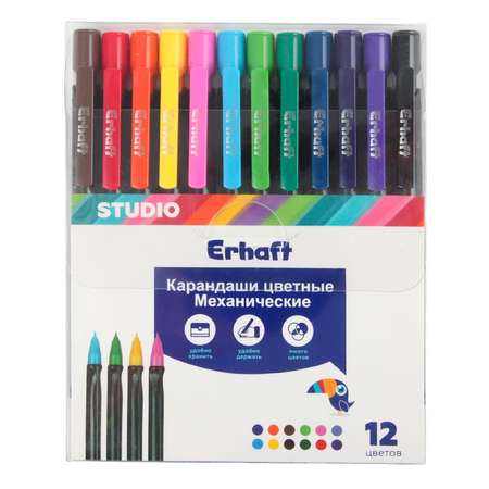 Карандаши цветные Erhaft 12 шт.
