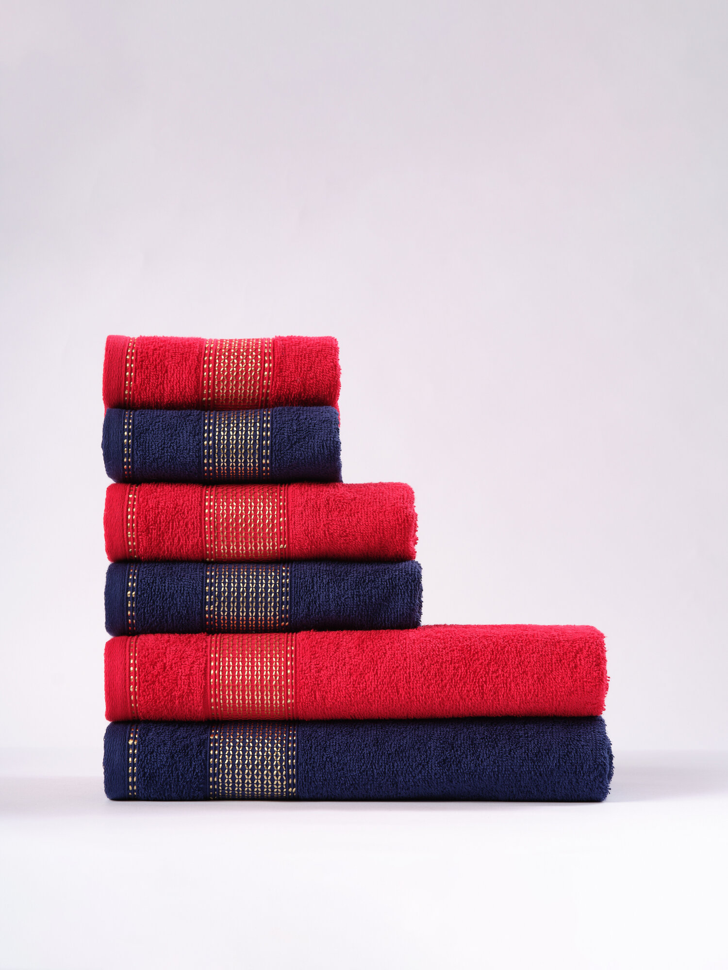 Полотенце Ночь Нежна Goldy 70 x 130 см 6 шт. - фото 1